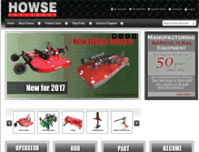 Tablet Screenshot of howseimplement.com